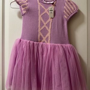 NWT: GAP - Rapunzel inspired knit & tulle dress; size 4 Years